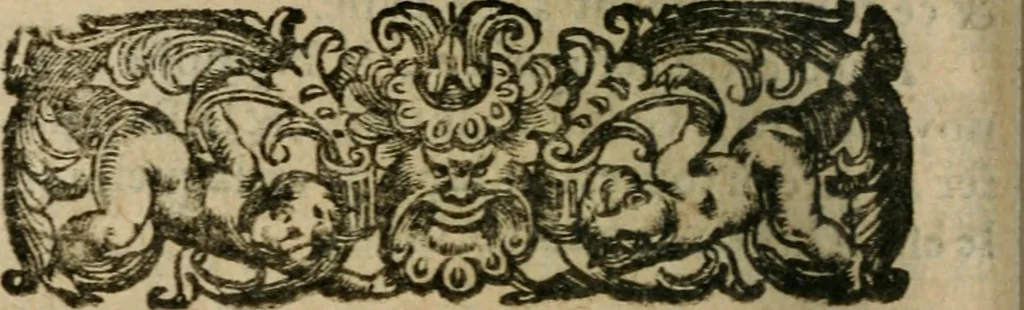An illustration from L'Astrée, 1625, leaf 1089