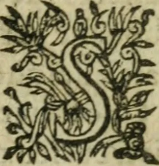 An illustration from L'Astrée, 1625, leaf 1238