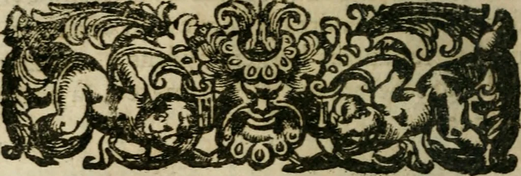 An illustration from L'Astrée, 1625, leaf 361