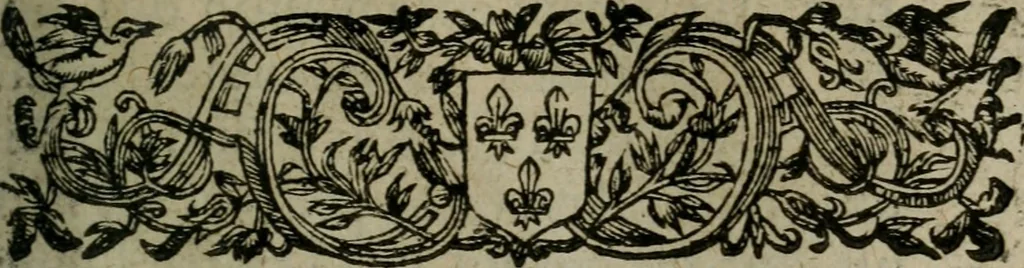 An illustration from L'Astrée, 1625, leaf 34