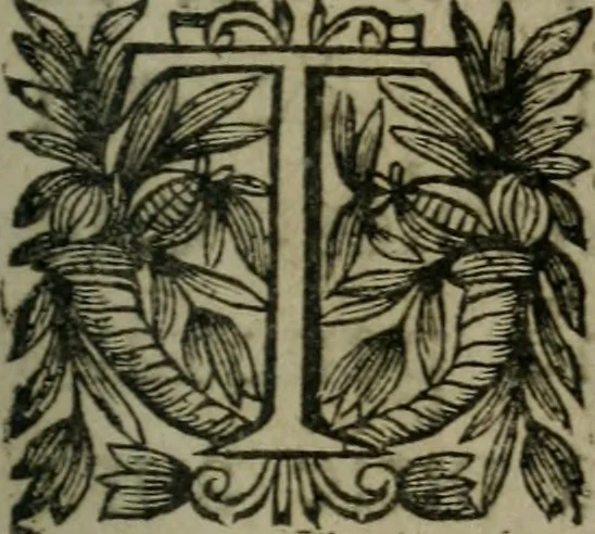 An illustration from L'Astrée, 1625, leaf 16