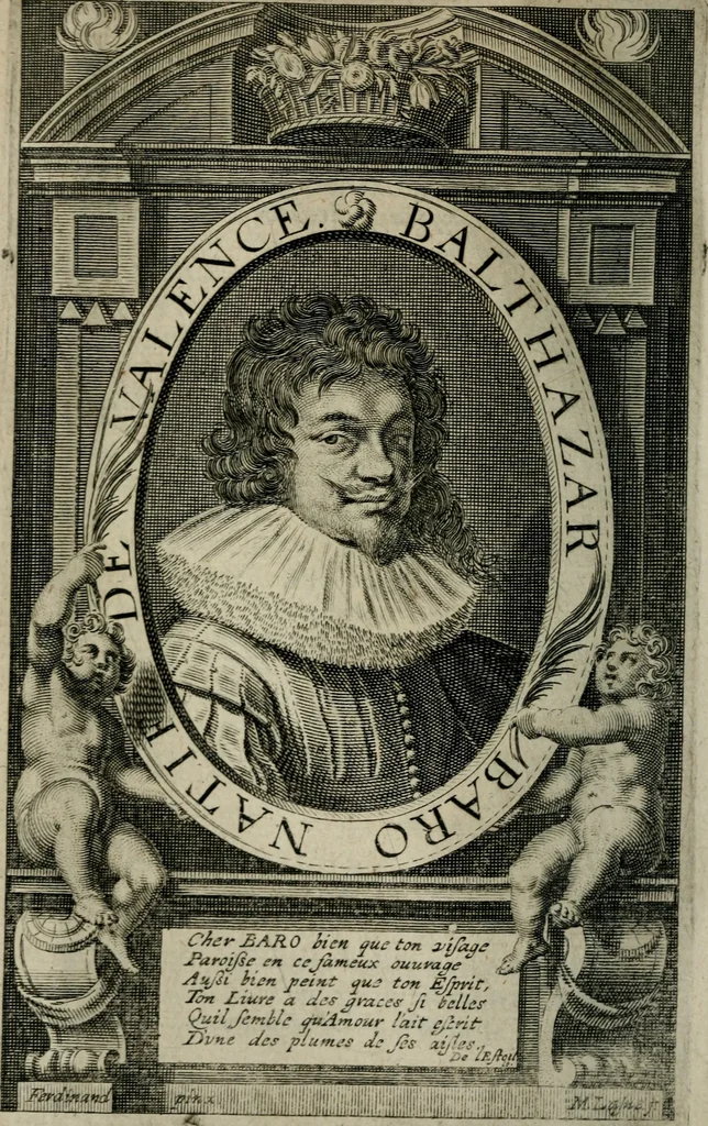 An illustration from L'Astrée, 1625, leaf 33