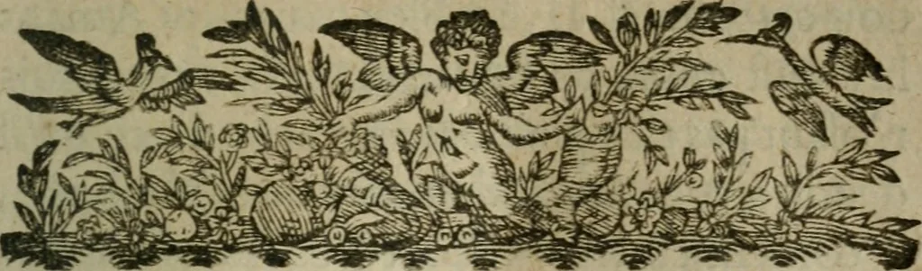 An illustration from L'Astrée, 1625, leaf 858