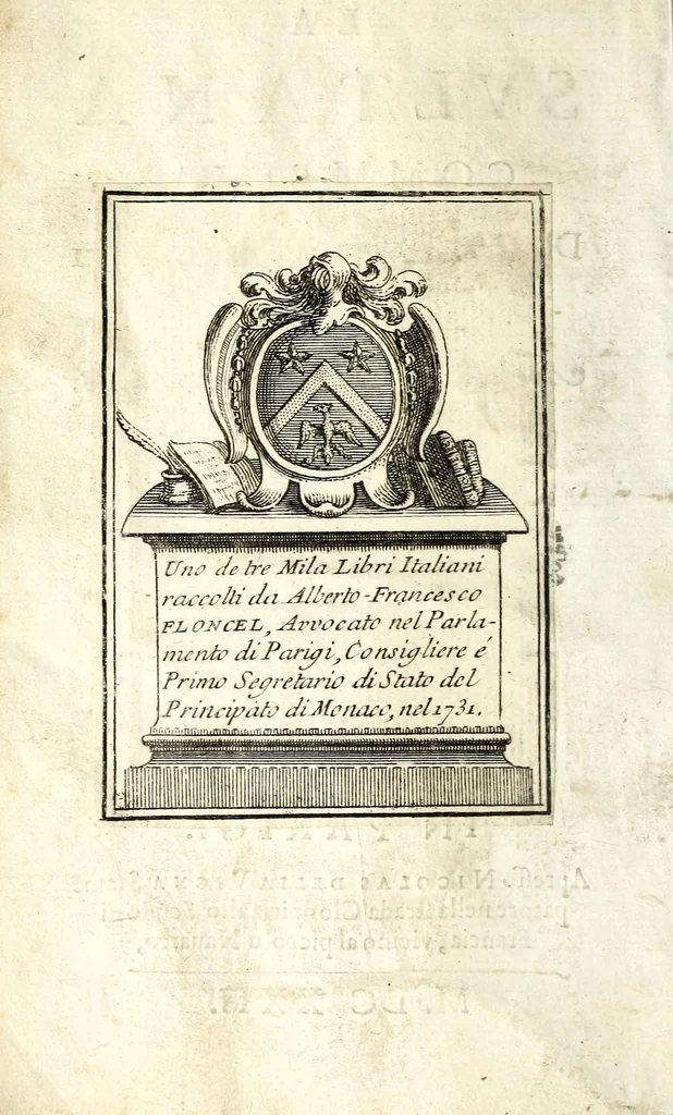 An illustration from La Svltana : commedia, 1622, leaf 4