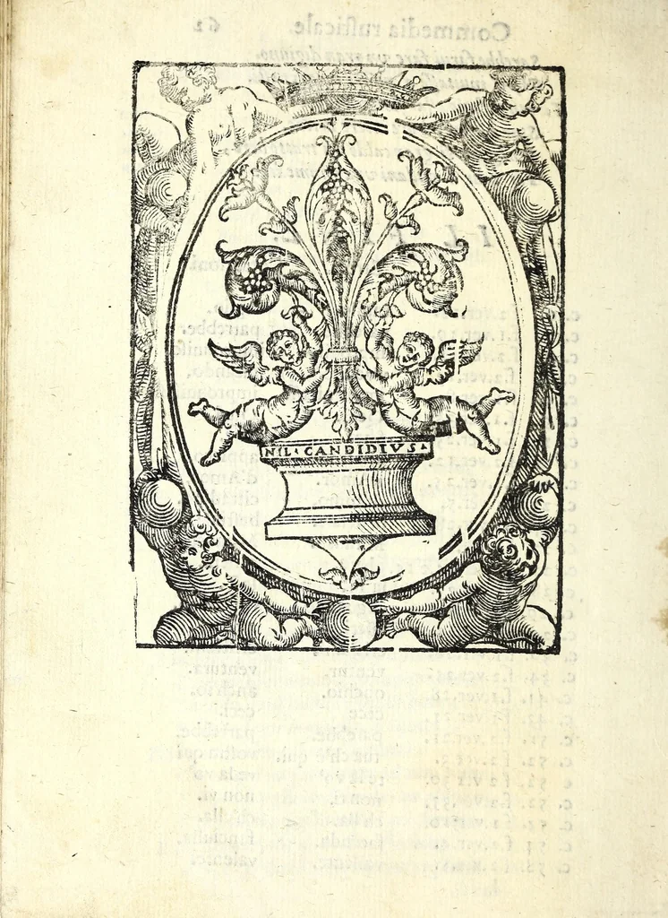 An illustration from La Tancia : commedia rvsticale, 1612, leaf 128