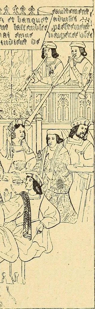 An illustration from La tapisserie, 1882, leaf 160