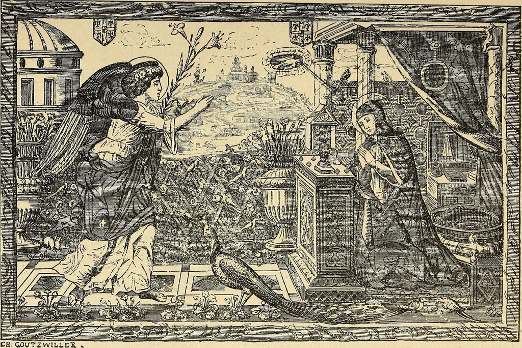 An illustration from La tapisserie, 1882, leaf 168