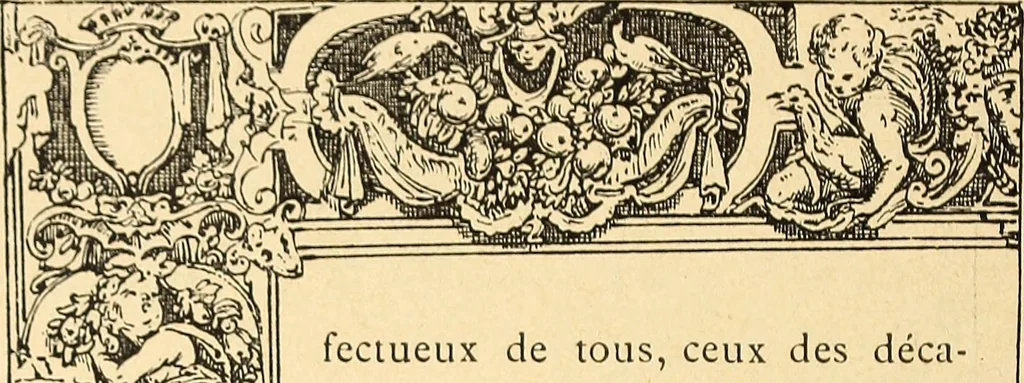 An illustration from La tapisserie, 1882, leaf 239