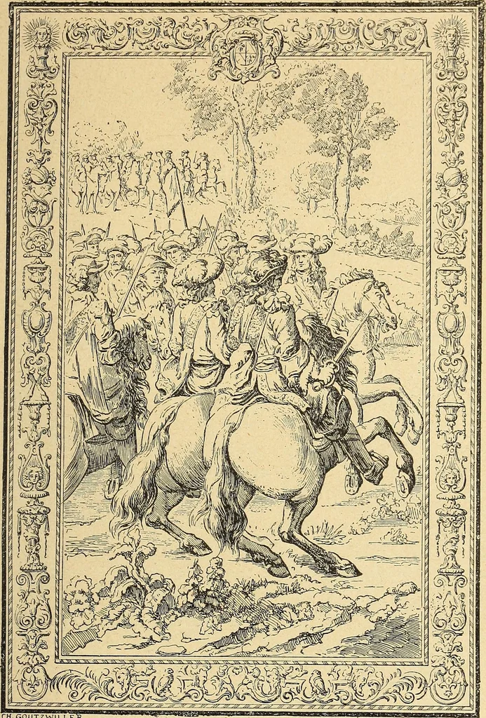 An illustration from La tapisserie, 1882, leaf 280