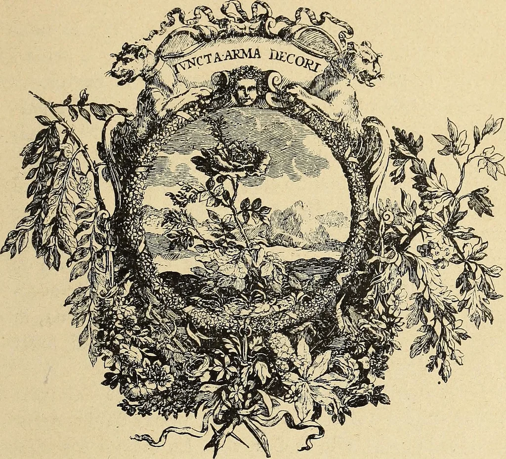 An illustration from La tapisserie, 1882, leaf 286