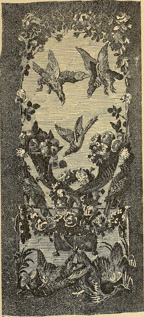 An illustration from La tapisserie, 1882, leaf 288
