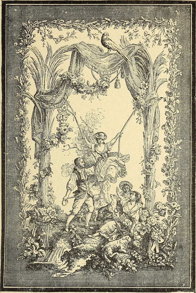 An illustration from La tapisserie, 1882, leaf 324