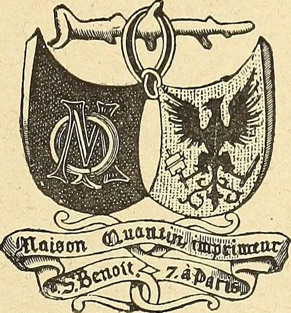 An illustration from La tapisserie, 1882, leaf 394