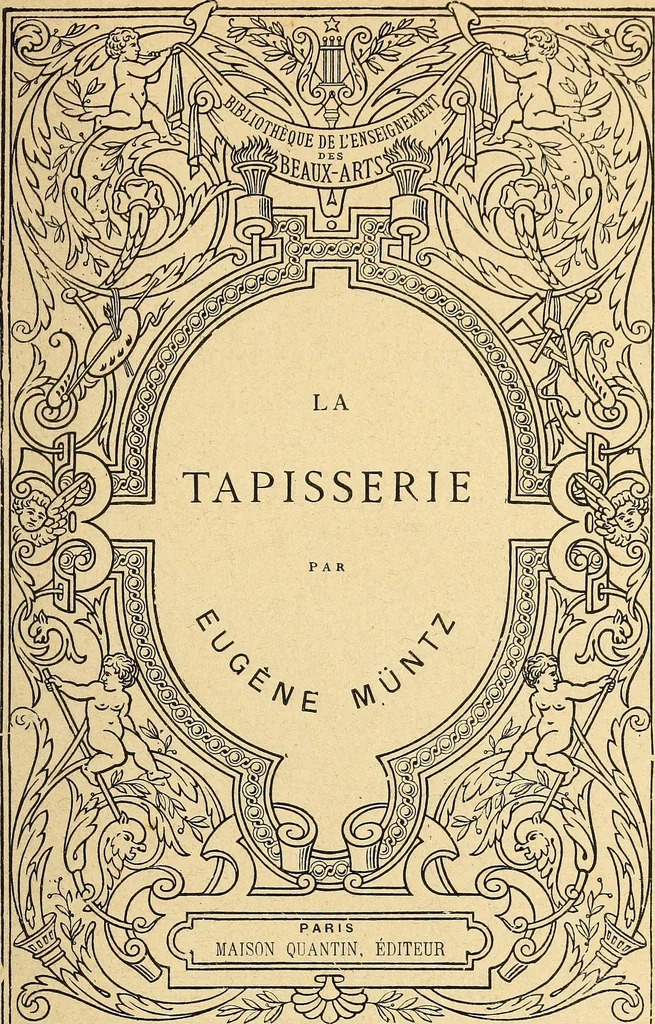 An illustration from La tapisserie, 1882, leaf 4