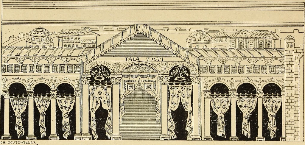 An illustration from La tapisserie, 1882, leaf 76