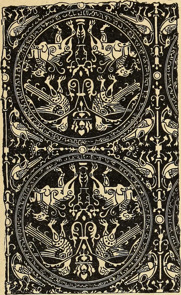 An illustration from La tapisserie, 1882, leaf 78