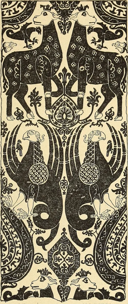 An illustration from La tapisserie, 1882, leaf 80