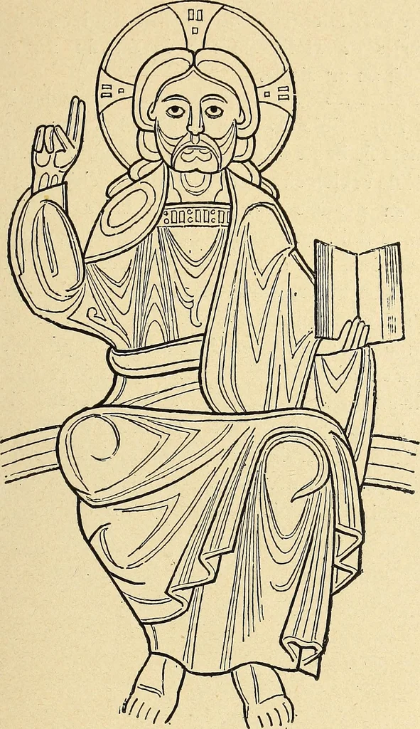An illustration from La tapisserie, 1882, leaf 98