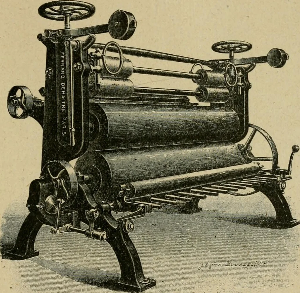 An illustration from La teinture du coton, 1912, leaf 258