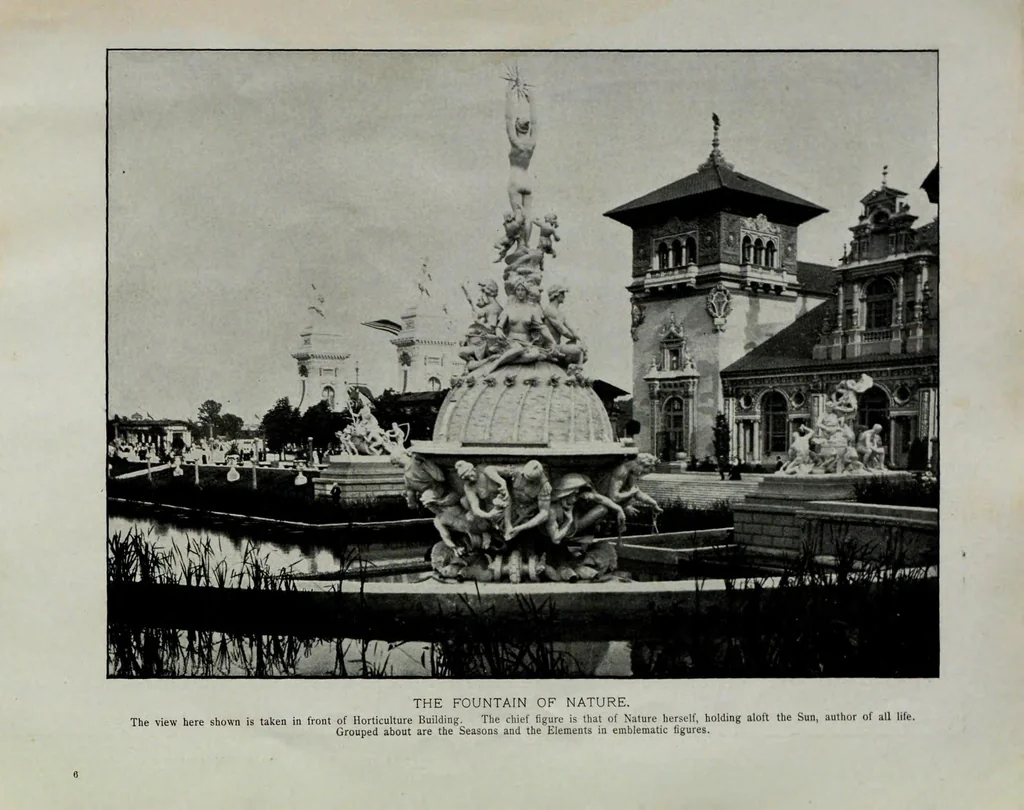 An illustration from The latest and best views of the Pan-American exposition, 1901, leaf 19