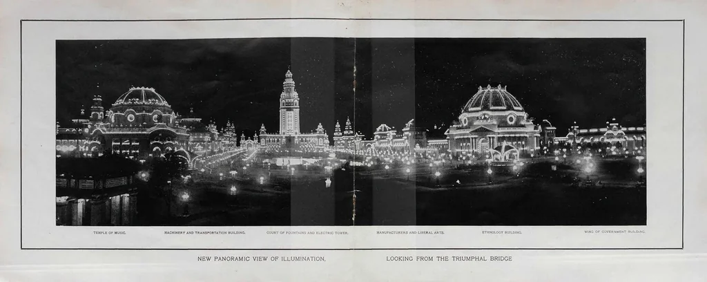 An illustration from The latest and best views of the Pan-American exposition, 1901, leaf 21
