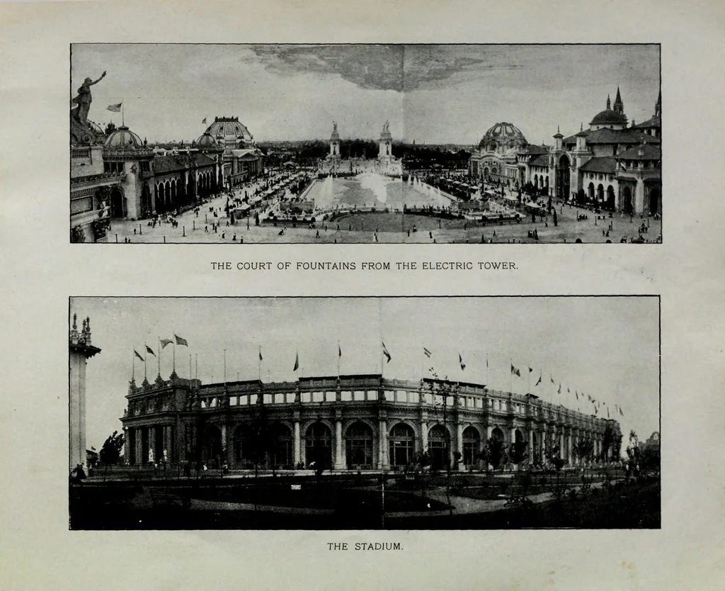 An illustration from The latest and best views of the Pan-American exposition, 1901, leaf 23