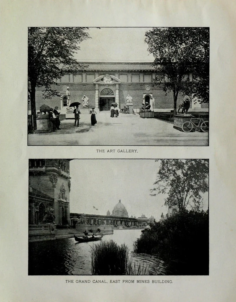 An illustration from The latest and best views of the Pan-American exposition, 1901, leaf 25
