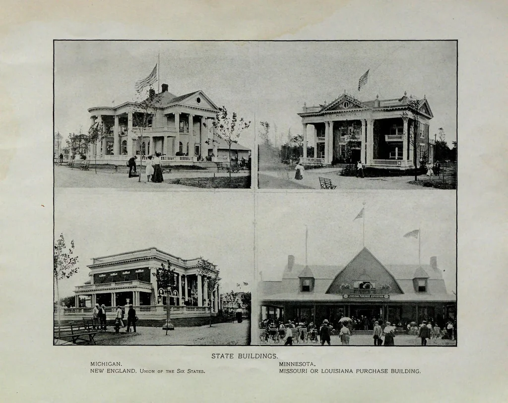 An illustration from The latest and best views of the Pan-American exposition, 1901, leaf 27