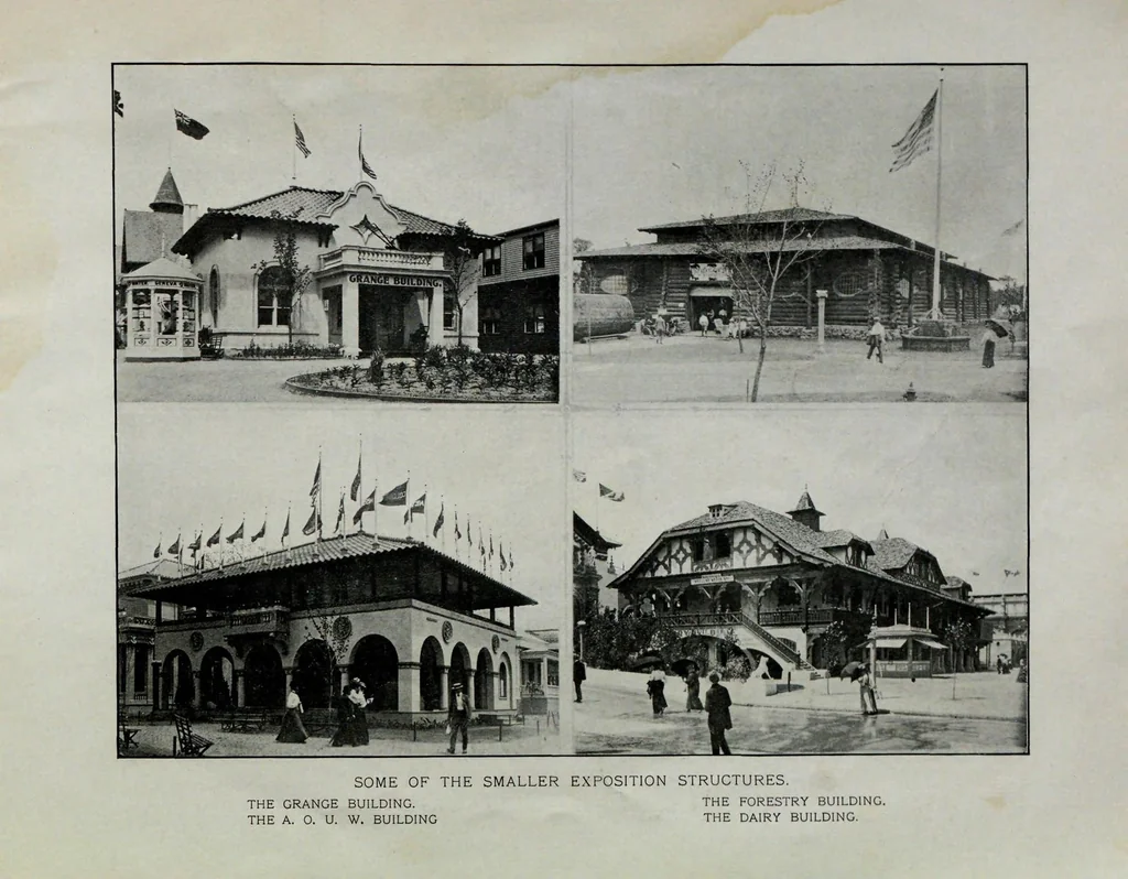 An illustration from The latest and best views of the Pan-American exposition, 1901, leaf 29
