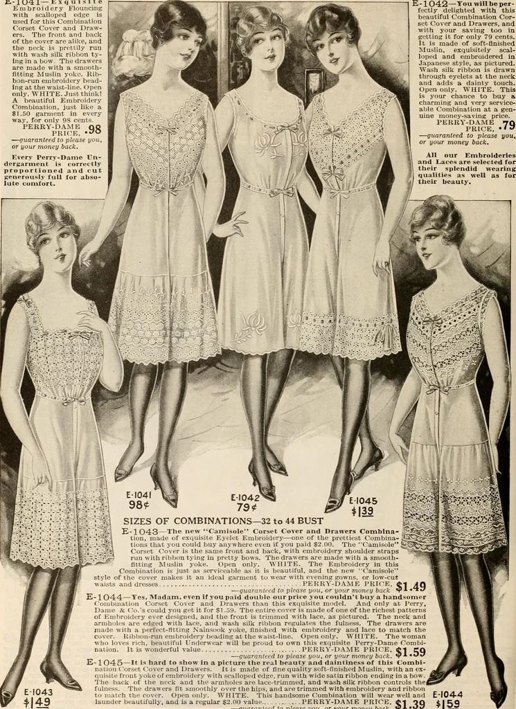 An illustration from latest New York styles for women, misses,, 1915, leaf 107