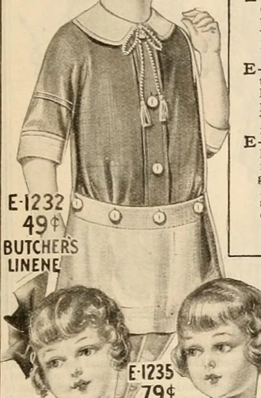 An illustration from latest New York styles for women, misses,, 1915, leaf 126