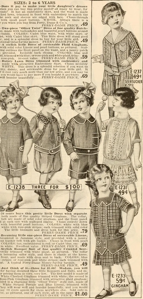 An illustration from latest New York styles for women, misses,, 1915, leaf 126