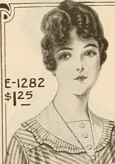 An illustration from latest New York styles for women, misses,, 1915, leaf 131