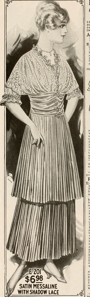 An illustration from latest New York styles for women, misses,, 1915, leaf 23