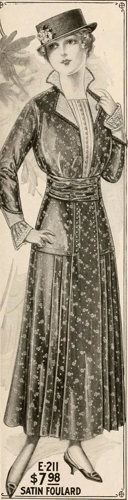 An illustration from latest New York styles for women, misses,, 1915, leaf 24
