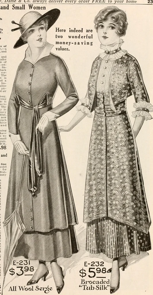 An illustration from latest New York styles for women, misses,, 1915, leaf 26
