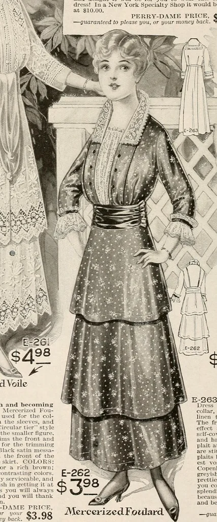An illustration from latest New York styles for women, misses,, 1915, leaf 29