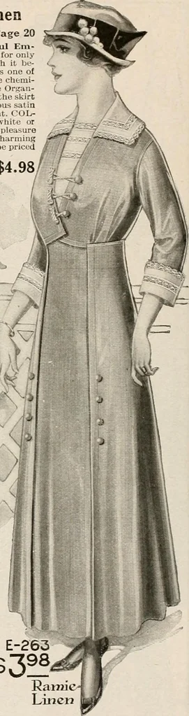 An illustration from latest New York styles for women, misses,, 1915, leaf 29