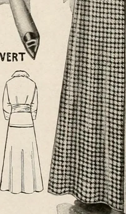 An illustration from latest New York styles for women, misses,, 1915, leaf 31