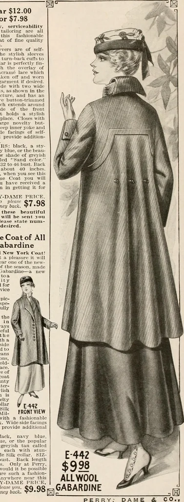 An illustration from latest New York styles for women, misses,, 1915, leaf 47