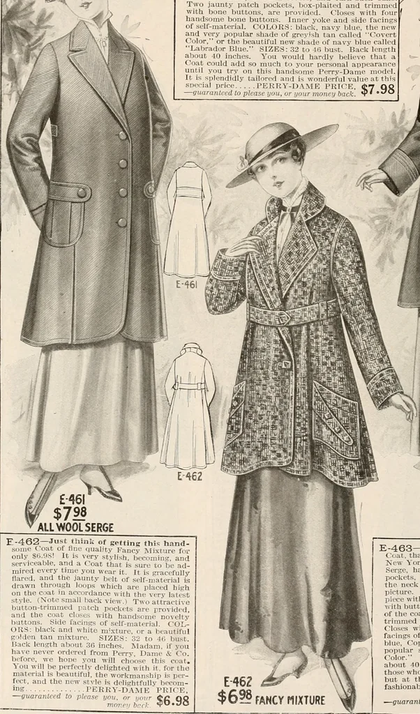 An illustration from latest New York styles for women, misses,, 1915, leaf 49