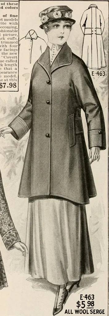 An illustration from latest New York styles for women, misses,, 1915, leaf 49
