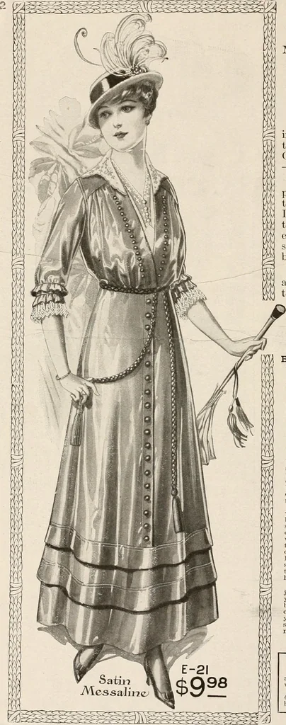 An illustration from latest New York styles for women, misses,, 1915, leaf 5