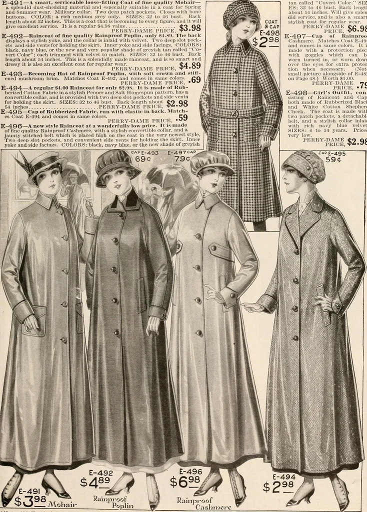 An illustration from latest New York styles for women, misses,, 1915, leaf 52