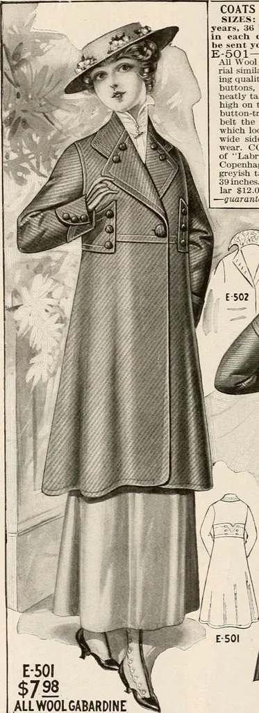 An illustration from latest New York styles for women, misses,, 1915, leaf 53