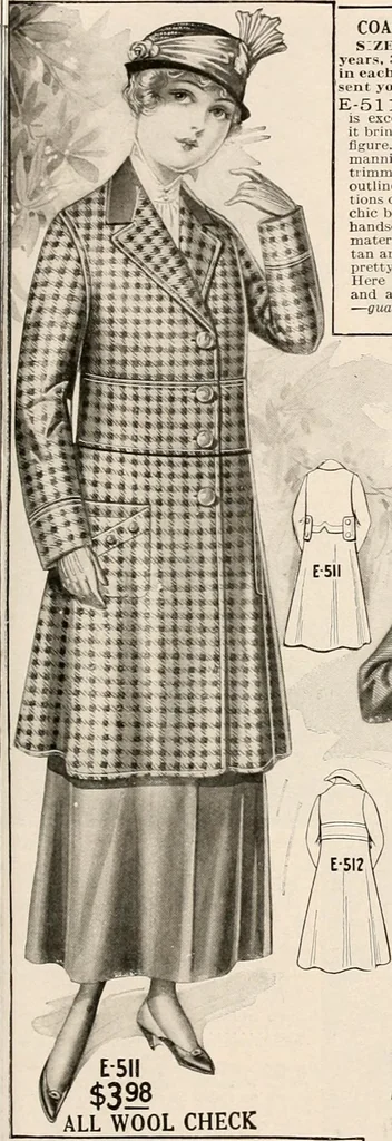 An illustration from latest New York styles for women, misses,, 1915, leaf 54