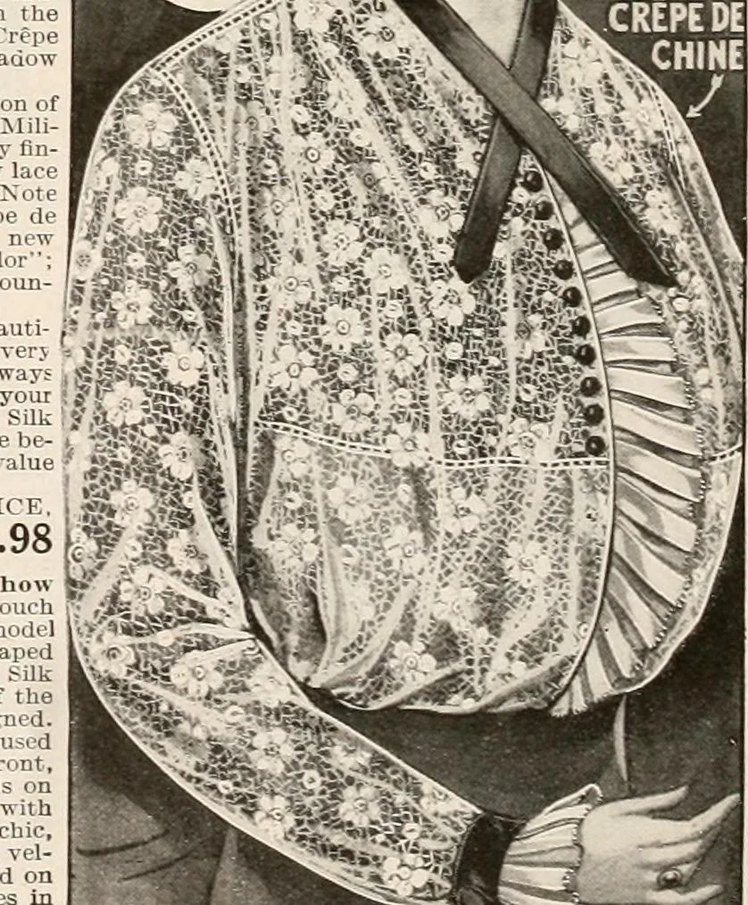 An illustration from latest New York styles for women, misses,, 1915, leaf 55