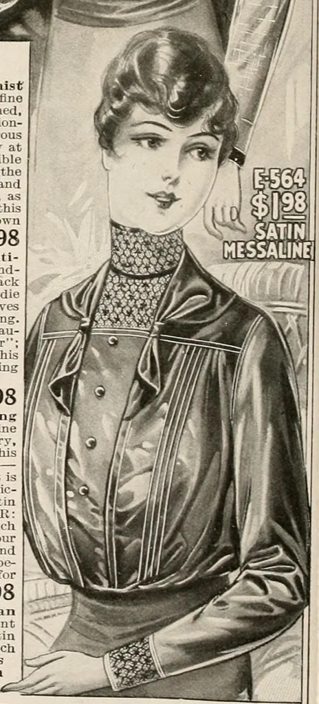 An illustration from latest New York styles for women, misses,, 1915, leaf 59