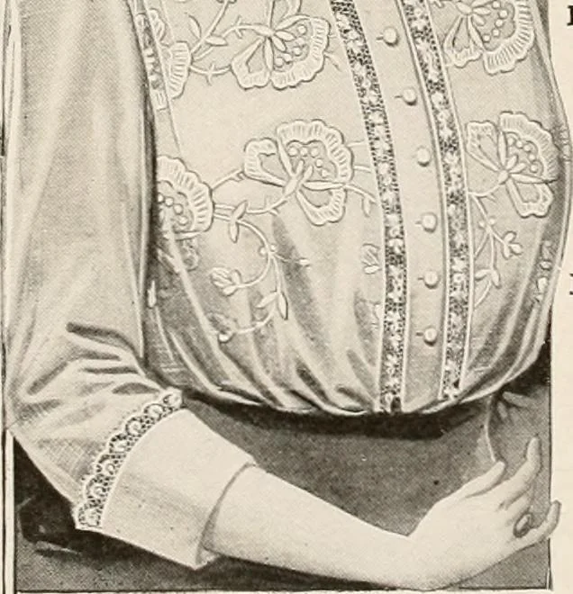 An illustration from latest New York styles for women, misses,, 1915, leaf 63