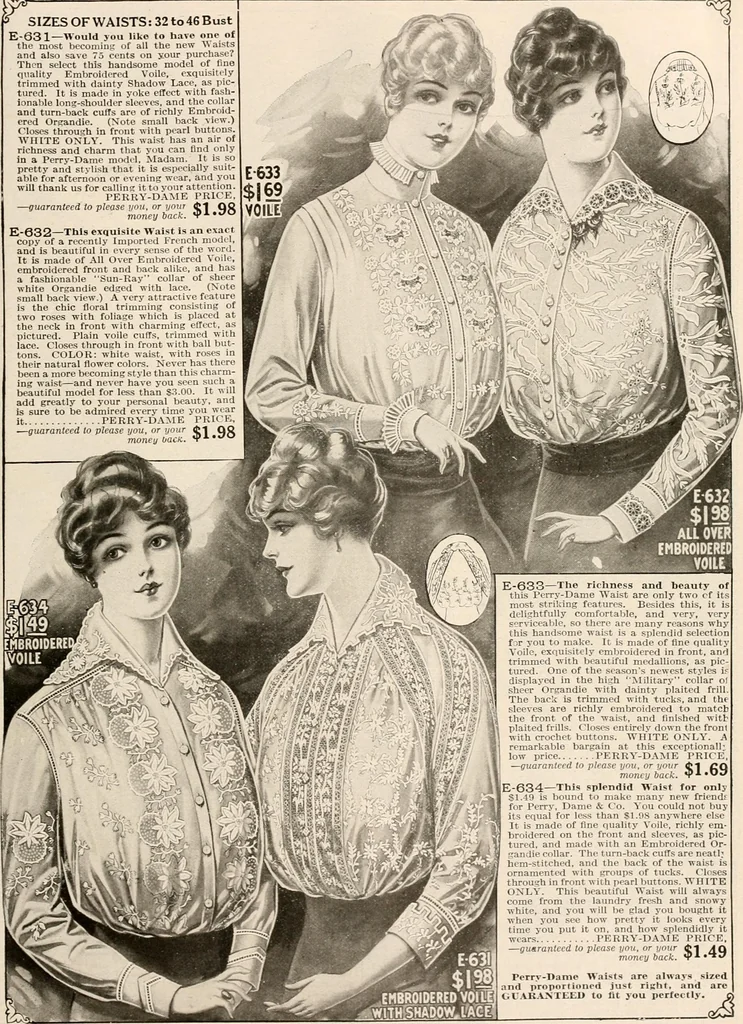 An illustration from latest New York styles for women, misses,, 1915, leaf 66